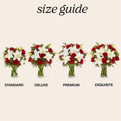 Sparkling Snowflakes Bouquet –  Floral Expressions, Auburn IL