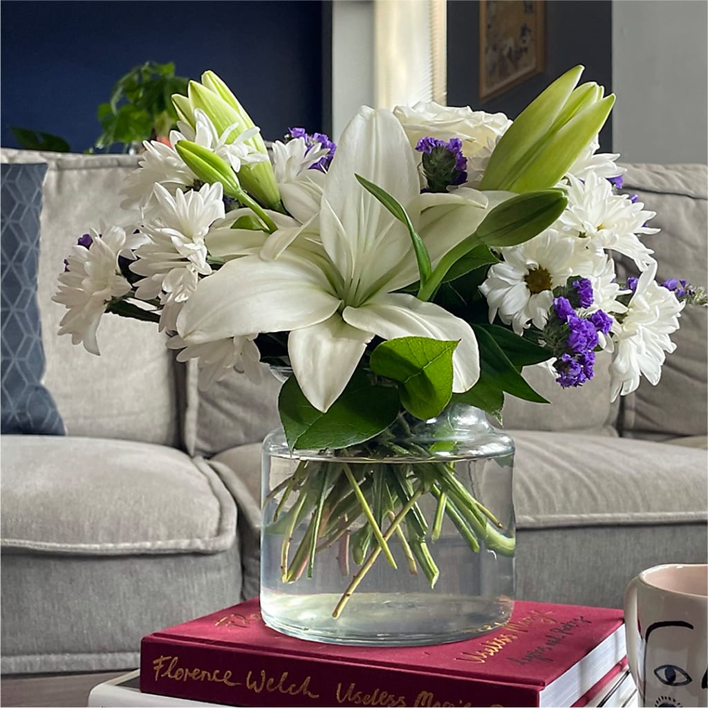 Beyond Blue Bouquet –  Floral Expressions, Auburn IL