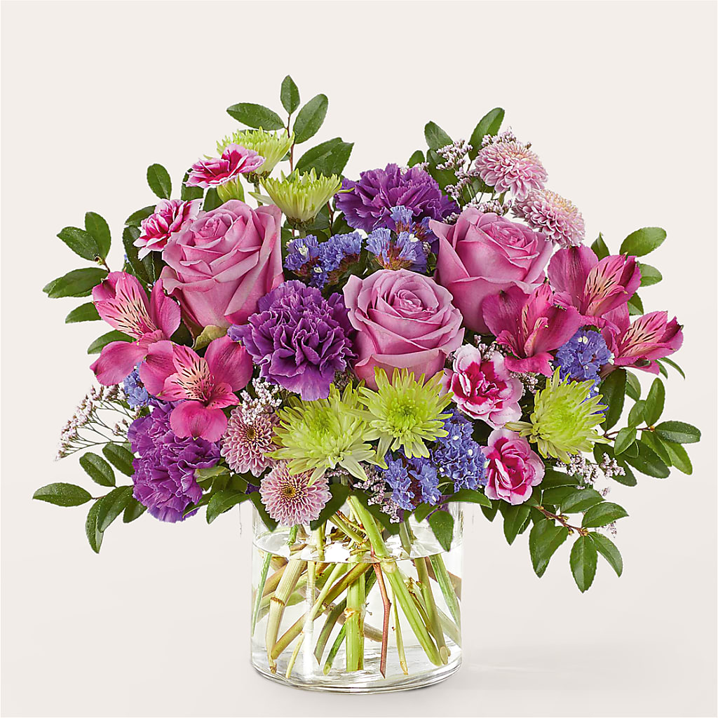 Glass Half Full Bouquet –  Floral Expressions, Auburn IL