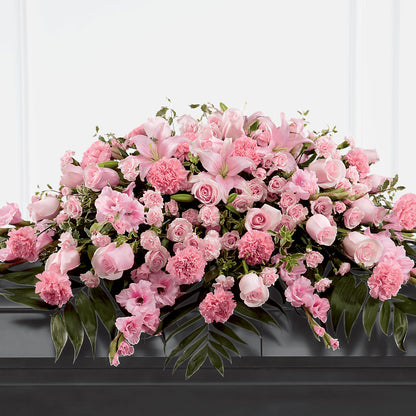 Garden of Comfort Casket Spray (Standard) –  Floral Expressions, Auburn IL