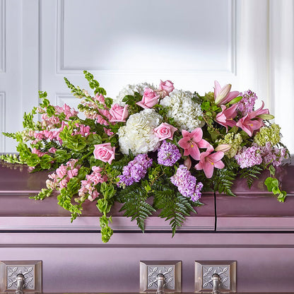 Life's Gratitude Casket Spray –  Floral Expressions, Auburn IL