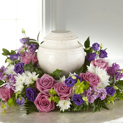Blooming Sympathy Cremation Adornment –  Floral Expressions, Auburn IL