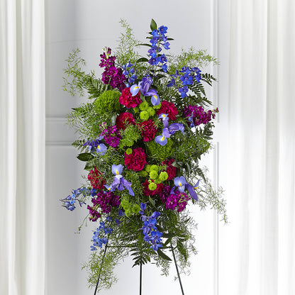 Heavenly Skies Standing Spray –  Floral Expressions, Auburn IL