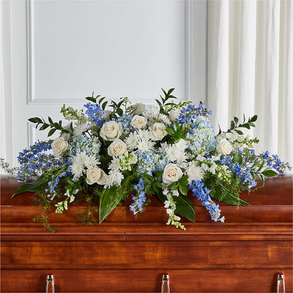 Timeless Essence Casket Spray –  Floral Expressions, Auburn IL