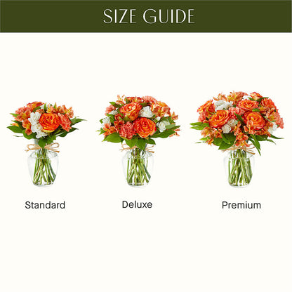 Apricot Glow Bouquet –  Floral Expressions, Auburn IL