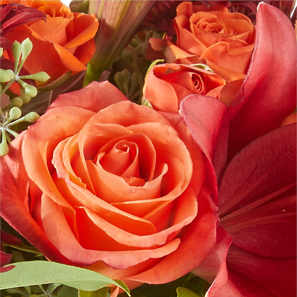 Crimson Leaves Bouquet –  Floral Expressions, Auburn IL
