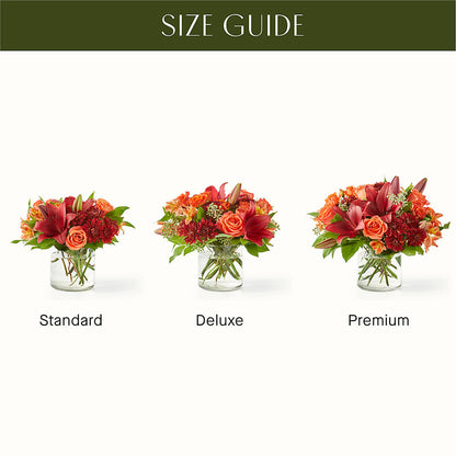 Crimson Leaves Bouquet –  Floral Expressions, Auburn IL