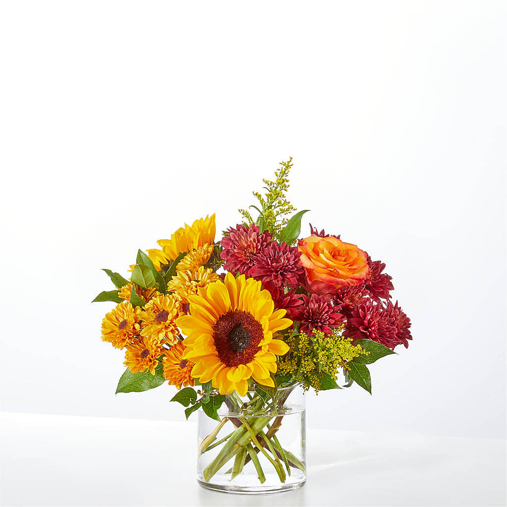 Flannel Scarf Bouquet –  Floral Expressions, Auburn IL