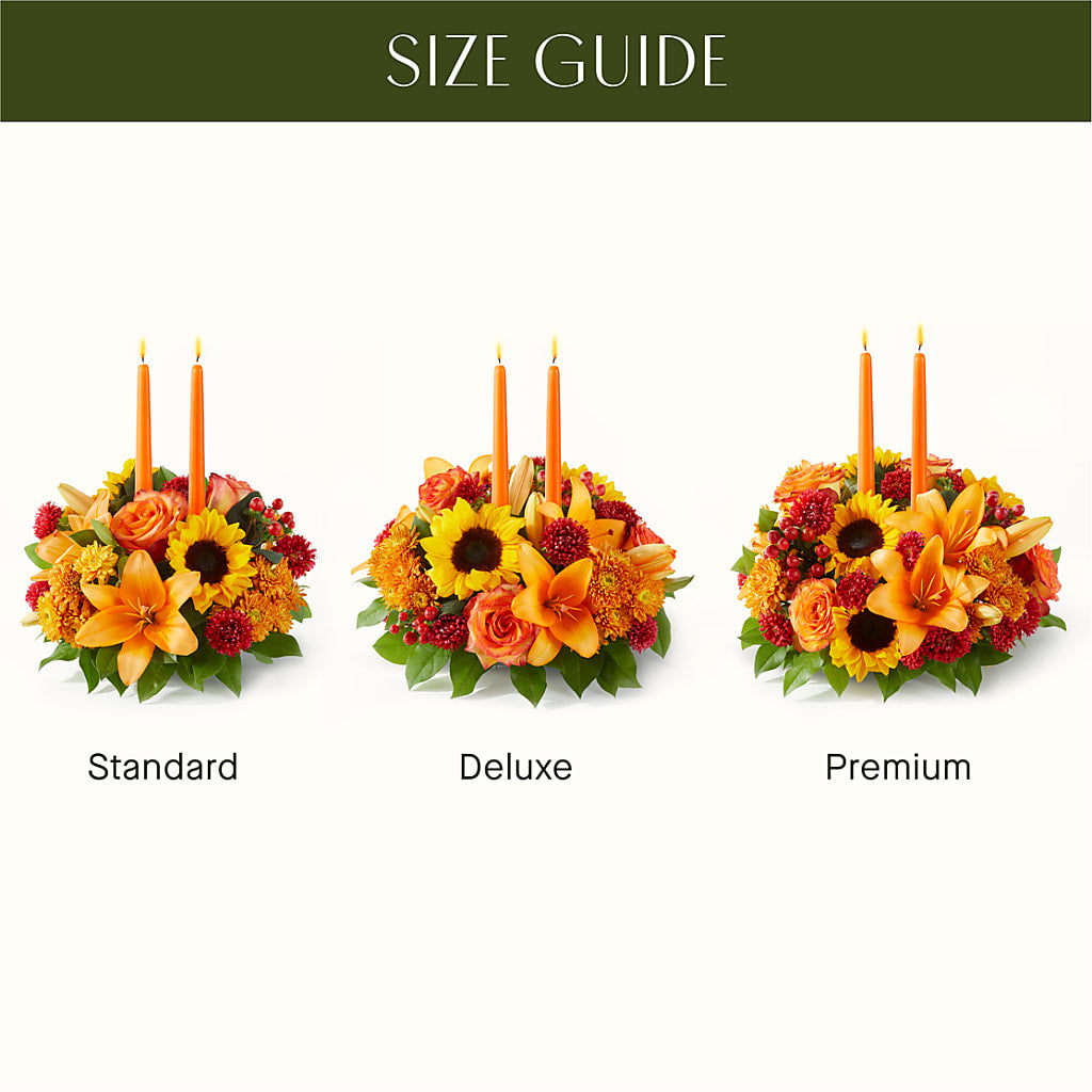 Grateful Centerpiece –  Floral Expressions, Auburn IL