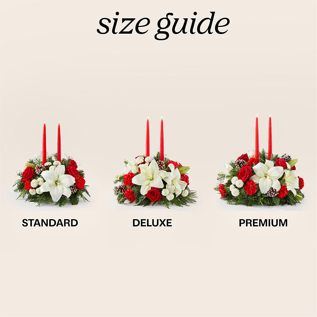 Seasonal Festivities Centerpiece –  Floral Expressions, Auburn IL