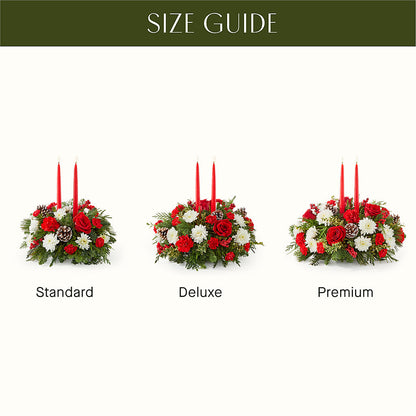 Holiday Soiree Centerpiece –  Floral Expressions, Auburn IL