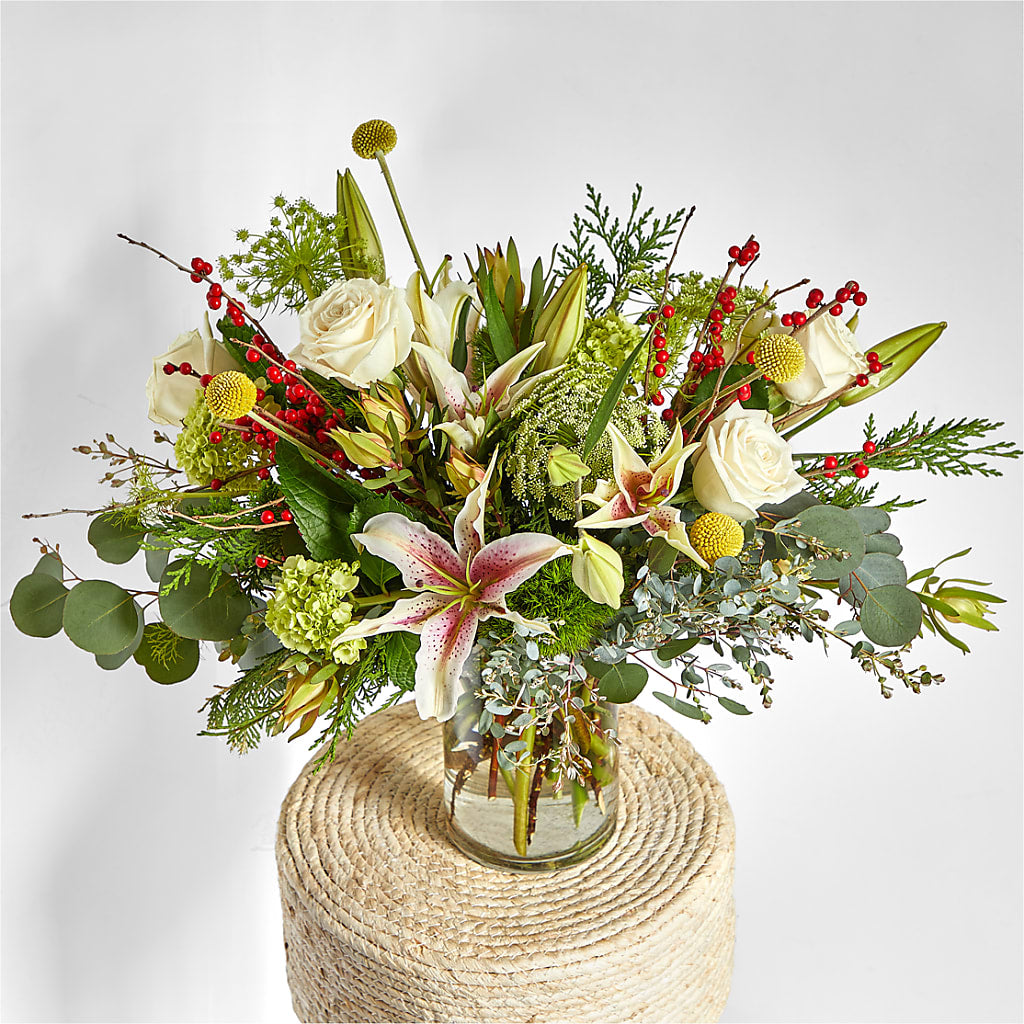 Berry & Bright Bouquet –  Floral Expressions, Auburn IL
