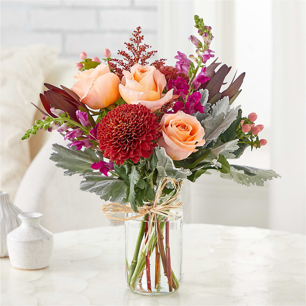 Moody Hues Bouquet –  Floral Expressions, Auburn IL