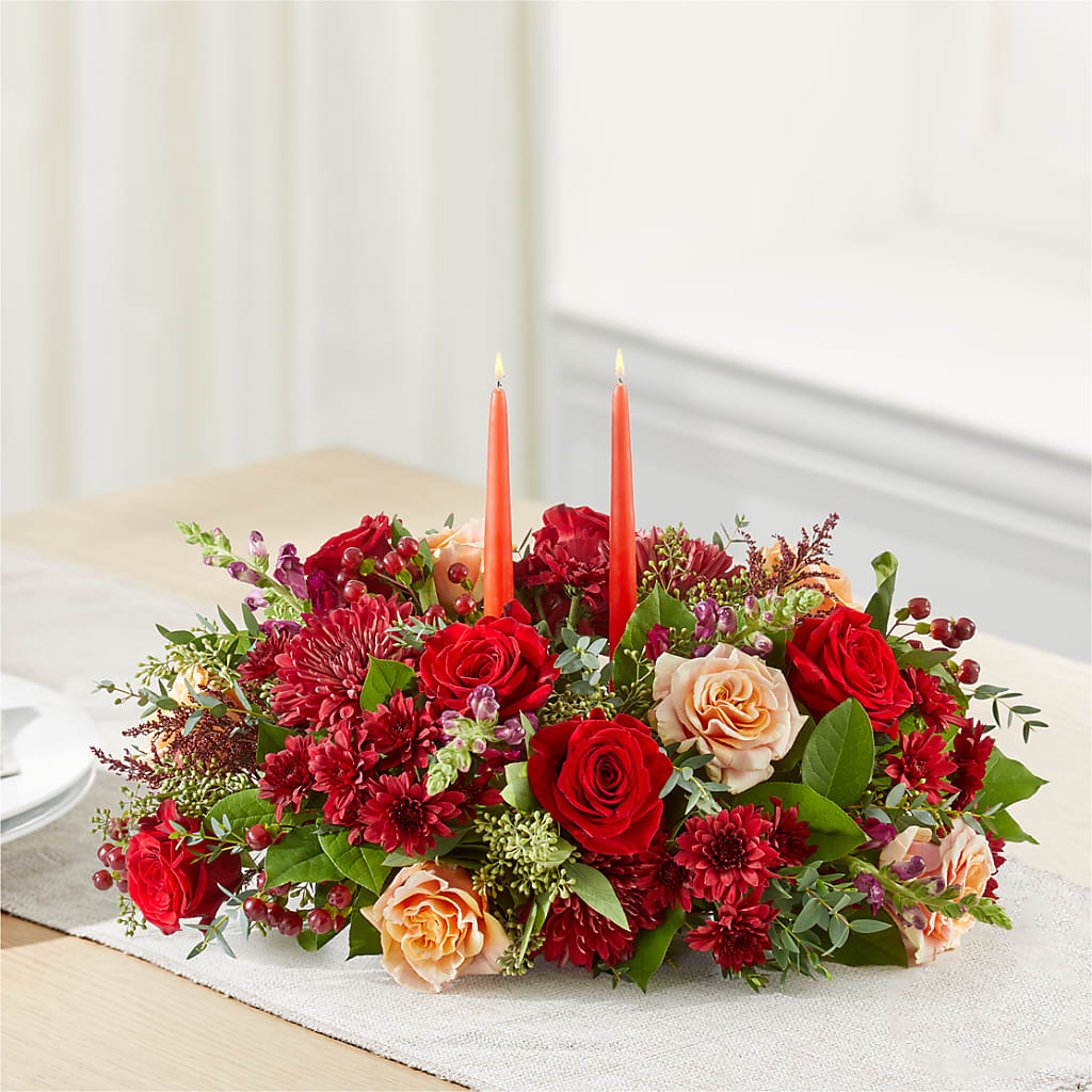 Most Thankful Centerpiece –  Floral Expressions, Auburn IL