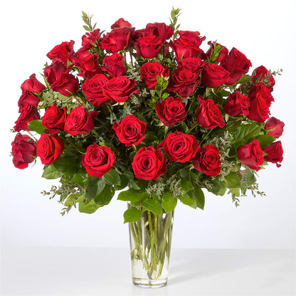 Forever Yours Fifty Stem Red Rose Bouquet –  Floral Expressions, Auburn IL