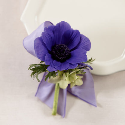 Purple Passion Boutonniere –  Floral Expressions, Auburn IL