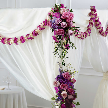 Color & Light Chuppah Decor –  Floral Expressions, Auburn IL