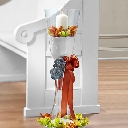 Matrimony Pew Decor –  Floral Expressions, Auburn IL