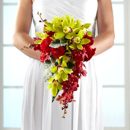 Elegant Orchid Bouquet –  Floral Expressions, Auburn IL